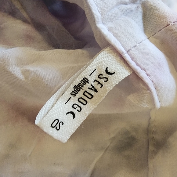 SeaDog Design Artisan Hand Dyed Robe Kimono - Picture 4 of 4